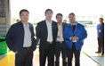 Linyi Municipal Government Leadership Visited Expo New Energy Buses Station