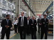 New CEO of Volvo Visited Sunwin