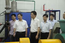 Secretary Zhu of Minhang District Visited Sunwin 