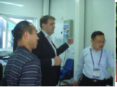 DGM Mr. Lennart Took A Special Trip To New Energy Bus Maintenance Station & Expressed Greetings