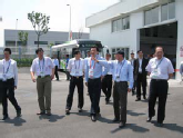 President Chen Hong & Other SAIC Leaders Visited Sunwin Employees