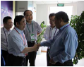 SAIC Group Chairman Mr. Hu Maoyuan Visited SW Staff in Expo Park