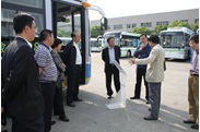 Tangshan Transportation Bureau and Tangshan Public Traffic Corporation Visited Sunwin
