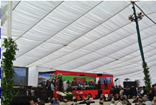 Sunwin Made 18m BRT Bus Delivery Ceremony in Pakistan  