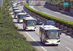 河北唐山公交新添一批新型纯电动公交车